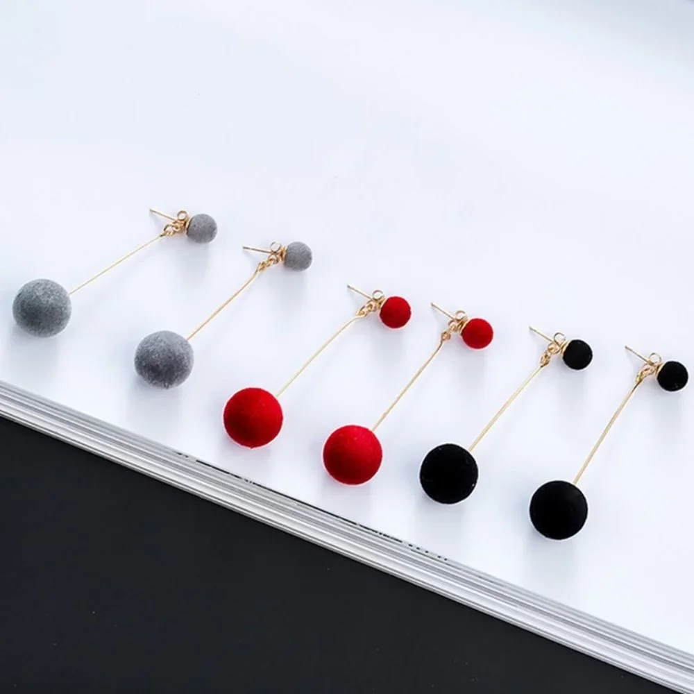 Earrings Women Ball Bohemian Hoop Cute Trendy Jewelry - Picture 9 of 10